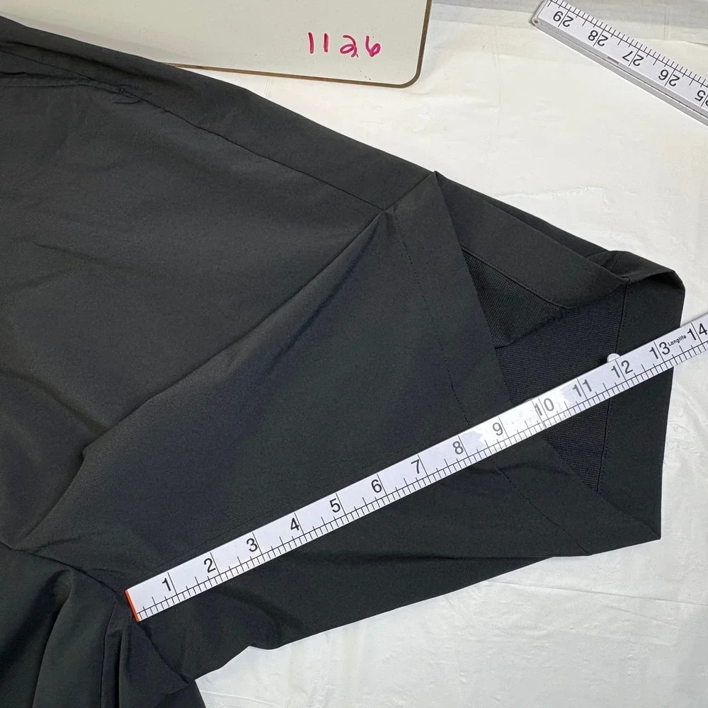 Greg Norman Mens Everbest Black Golf Shorts Size 38 Performance‎ Stretch